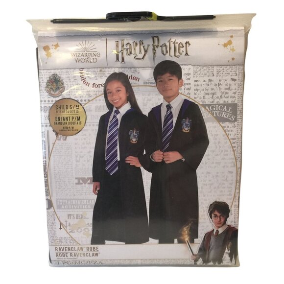 The Wizarding World of Harry Potter RAVENCLAW Robe Childs S/M Up to Size 10 - Picture 1 of 4
